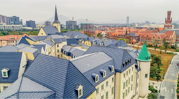Керамическая черепица Flat Сапфировый, Rongguan, изобр. 2