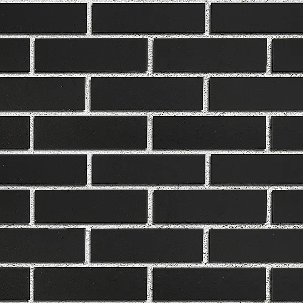 Облицовочный кирпич FARO Черный с оттенком (schwarz-nuanciert) гладкая (glatt), 240x115x71 мм, Röben, изобр. 1