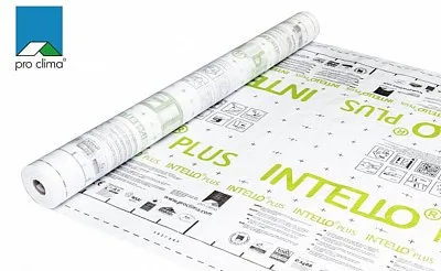 INTELLO PLUS пароизоляционная мембрана (1,5 м х 50 м), Pro clima