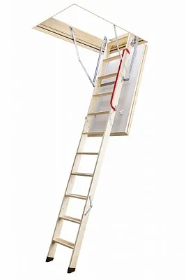 Чердачная лестница LTK с утеплённой крышкой люка, 70x120/300, Fakro