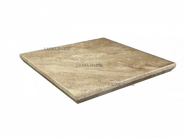 Ступень Капинос угловая 300x300x11мм, Mattone Pietra Beige, Paradyz, изобр. 1