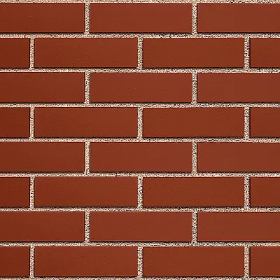 Клинкерная облицовочная плитка WESTERWALD Kрасный (rot) гладкая (glatt) 240x14x52 мм, Röben