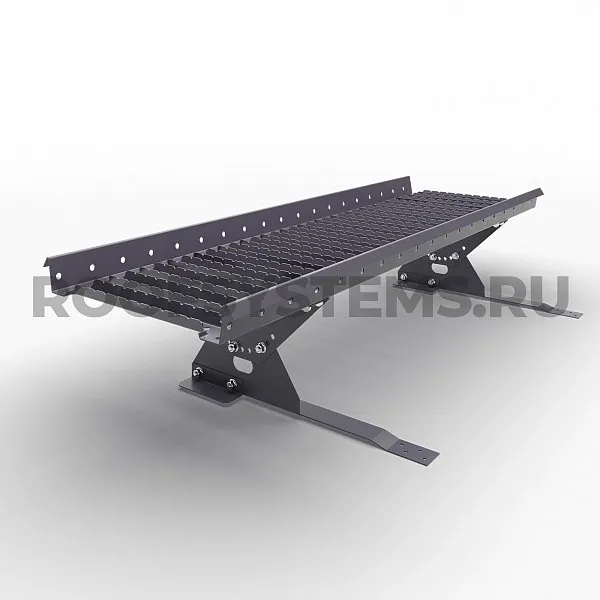 Мостик кровельный Prestige ZN 360, Для композитной кровли и сланца, 1,2м., Ral 7024, Графит, Roofsystems, изобр. 1