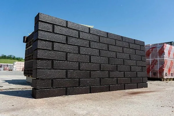 Лицевой керамический кирпич пустотелый, Black Premium, NF, Красная гвардия, изобр. 10