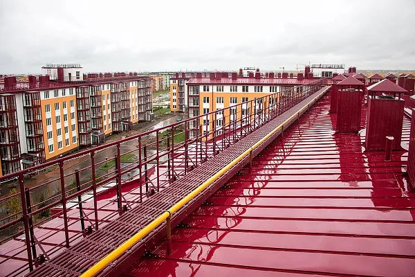 Мостик кровельный Prestige ZN 360, Master фальц, 1,2м., Ral 8017, Коричневый, Roofsystems, изобр. 2