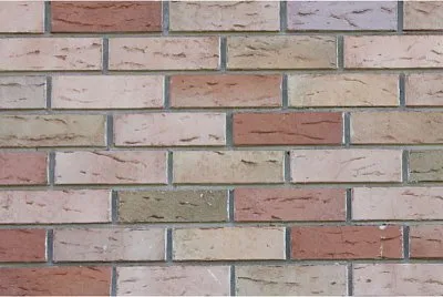 Облицовочный клинкерный кирпич, DF 240x115x71 мм, Grafschafter Barock sandfarben-bunt (958), ABC Klinkergruppe Brick