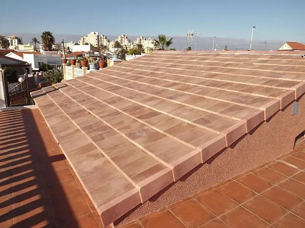 Керамическая черепица Flat 10, Ibiza Pink, Tejas Borja (Струйная печать под камень котто), изобр. 7