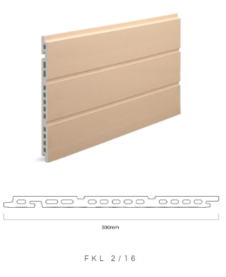 Керамическая плитка для вентилируемого фасада, система FKL-2/16, Tempio