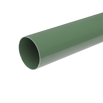 Труба водосточная, пвх, L-3 м, d-90 мм, зеленый, BRYZA