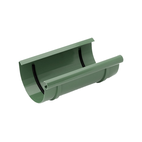 Муфта желоба, пвх, d-75 мм, зеленый, BRYZA, изобр. 1